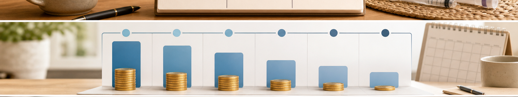 Cheapest tirzepatide planning board with insurance, cash-pay, and pharmacy route icons